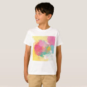 T-shirt Aquarelles Pastel (Devant entier)