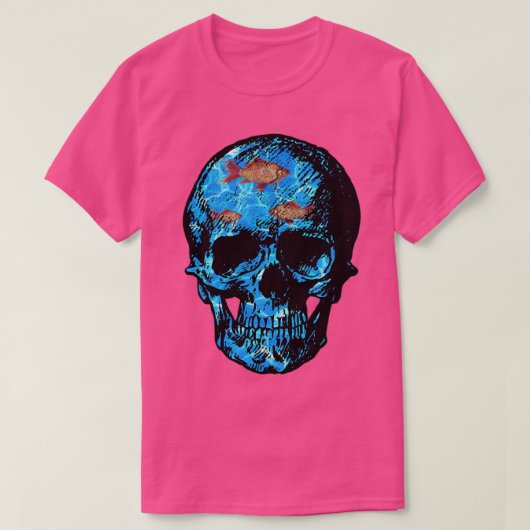 T-shirt Aquariskull (Design devant)