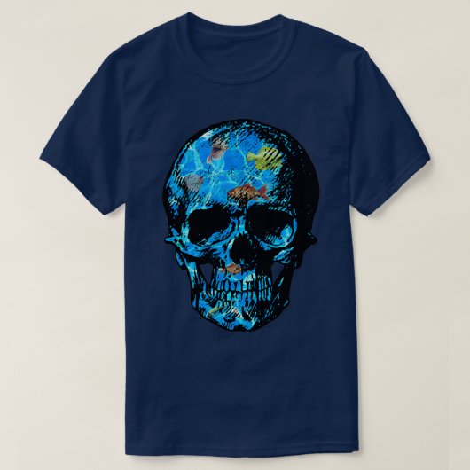 T-shirt Aquariskull V2 (Design devant)
