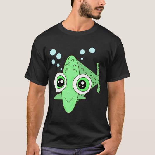 T-shirt Aquaristique de Fish Pisces (Devant)