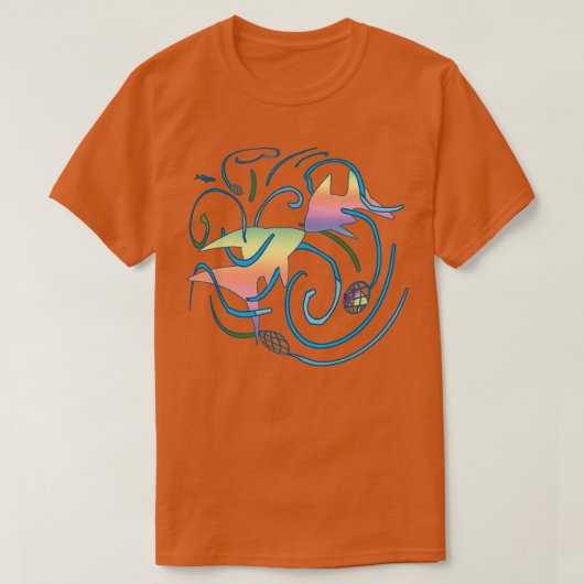 T-shirt Aquarium 47 (Design devant)