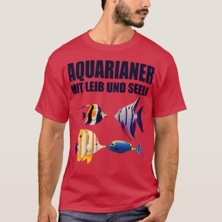 T-shirt Aquarium Aquaraires Avec Poisson Corps Et Âme