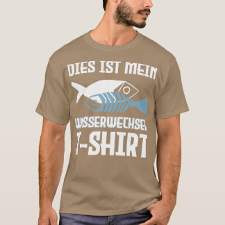 T-shirt Aquarium changement d'eau aquaristes 1