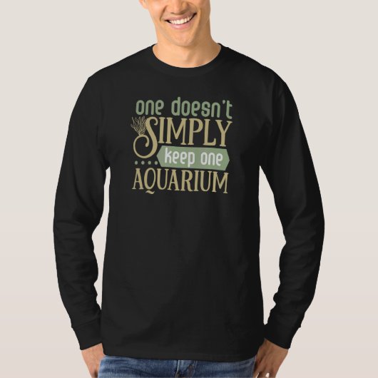 T-shirt Aquarium de pisciculture (Devant)