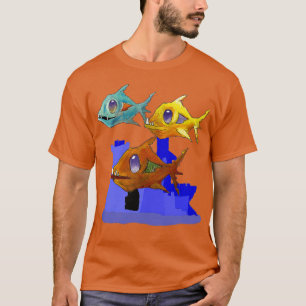 T-shirt Aquarium de Zombie