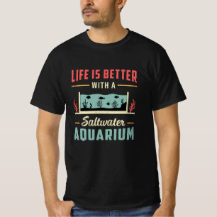 T-shirt Aquarium d'eau salée aquarium aquarium aquarium aq