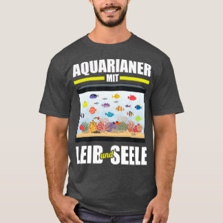 T-shirt Aquarium Fish Farmer Aquarist Cadeau