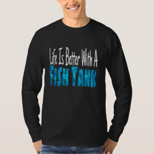 T-shirt Aquarium Fish Tank Pour Pêcheur Aquarist