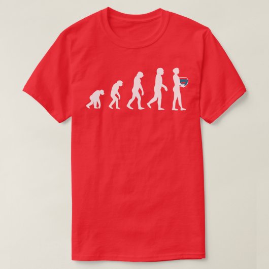 T-shirt Aquarium Fishkeeper Evolution 2 (Design devant)