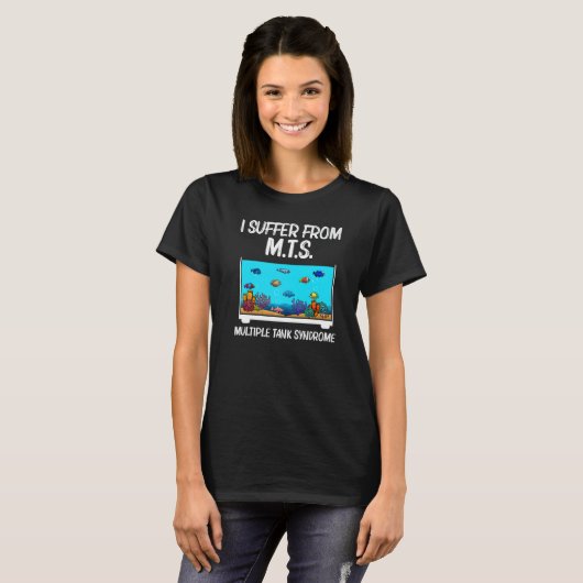 T-shirt Aquarium For Men Women Fish Tank Reef Keeper (Devant entier)