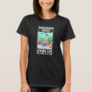 T-shirt Aquarium Junkie Fish Tank Aquarium