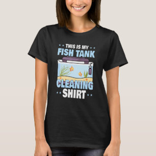 T-shirt Aquarium Keeper Marine Life C'Est Mon Fish Tank C