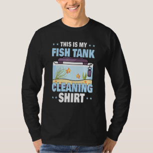 T-shirt Aquarium Keeper Marine Life C'Est Mon Fish Tank C