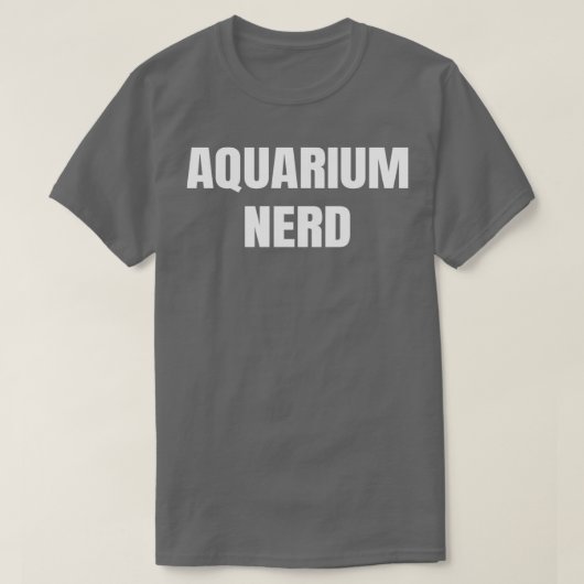T-shirt Aquarium Nerd Funny Fishers (Design devant)