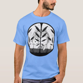 T-shirt Aquarium noir et blanc