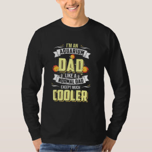T-shirt Aquarium Papa Discus Poisson Aquarist Poisson Élev