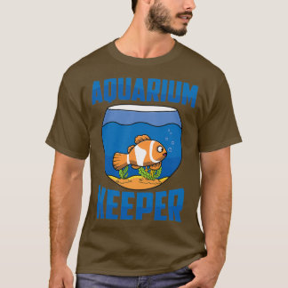 T-shirt Aquarium Pêche Aquarium Gardien Poisson 1
