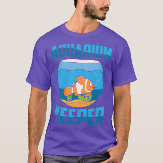 T-shirt Aquarium Pêche Aquarium Keeper Poisson 4