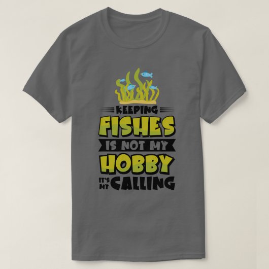 T-shirt Aquarium Pêche Poisson Hobby Aquarium Keeper 1 (Design devant)