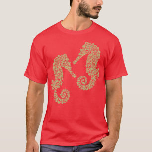 T-shirt Aquarium Poisson Animal Seahorse