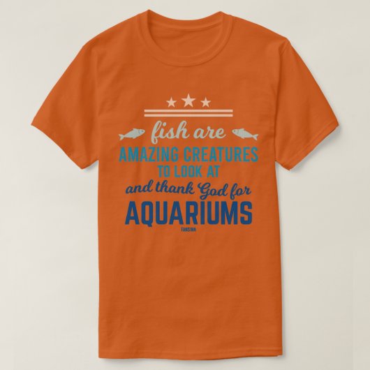 T-shirt Aquarium poisson bon sort (Design devant)