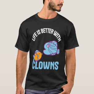 T-shirt Aquarium Saltwater Aquarist Avec Clowns 1