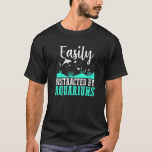 T-shirt Aquariums Poisson Aisément Distrait Poisson-Réserv