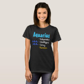 T-shirt Aquarius (Devant entier)