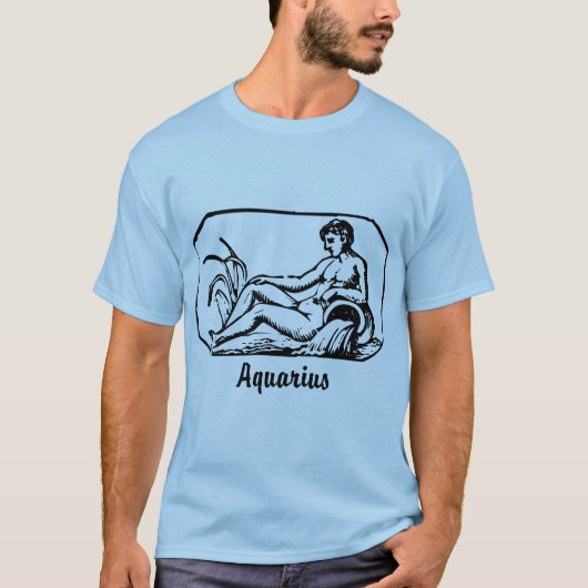 T-shirt Aquarius - Customisé (Devant)