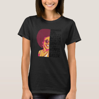 T-shirt Aquarius Queen Women Astrology Zodiac Aquarius Gi