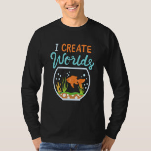T-shirt Aquascapage Aquarium Fish Tank