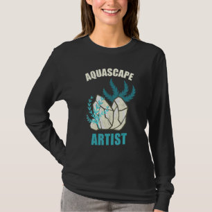 T-shirt Aquascape Artist Fish Tank Aquatic Garden Ornement