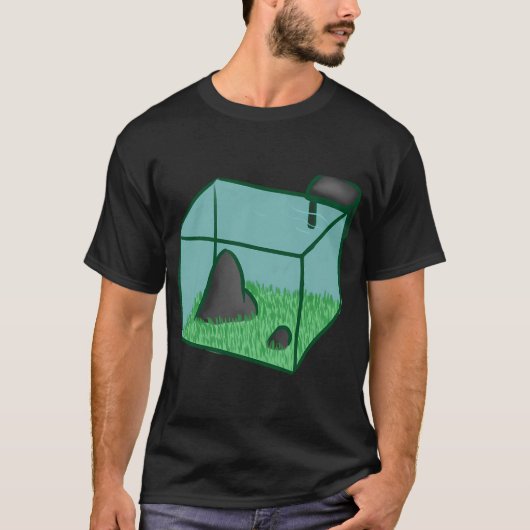 T-shirt Aquascape simple (Devant)