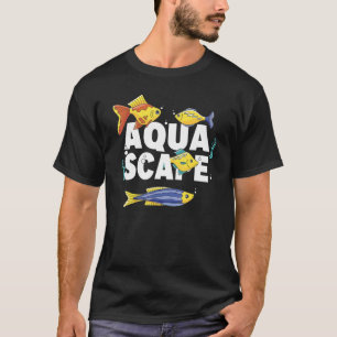 T-shirt Aquascaping Aquascape Aquarium Paysagiste Aquariop