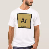 T-shirt Ar - Arancini Appetizer Chimie Tableau Périodique (Devant)