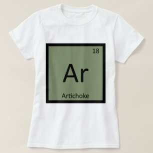 T-shirt Ar - Tableau périodique de la chimie des légumes