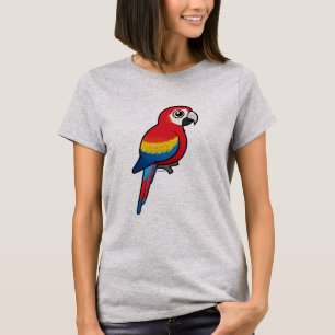 T-shirt Ara d'écarlate