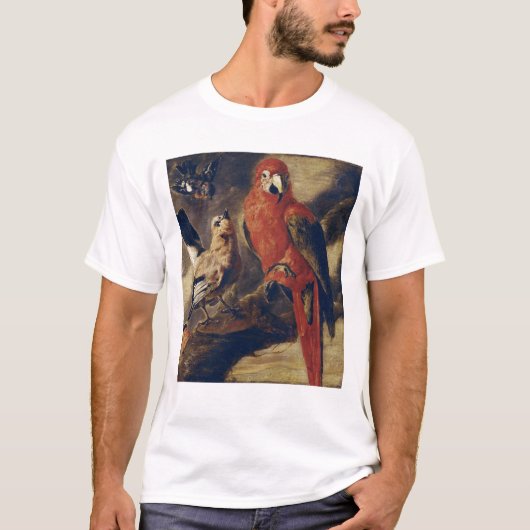 T-shirt Ara et bouvreuil (Devant)