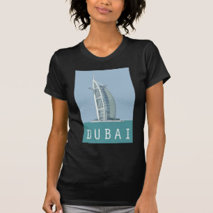 T-shirt Arabe d'Al de Dubaï Burj