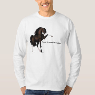 T-shirt Arabian Horse Passion Brown