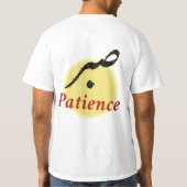 T-shirt Arabic Calligraphy Sabr Patience Minimalist Zen Lo (Dos)