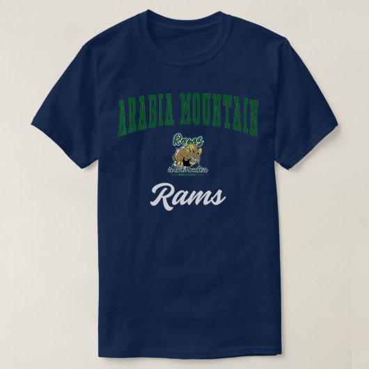 T-shirt Arabie Mountain High School Rams (Design devant)