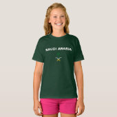 T-shirt Arabie saoudite (Devant entier)