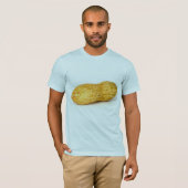 T-shirt Arachide simple sur l'arrière - plan blanc (Devant entier)