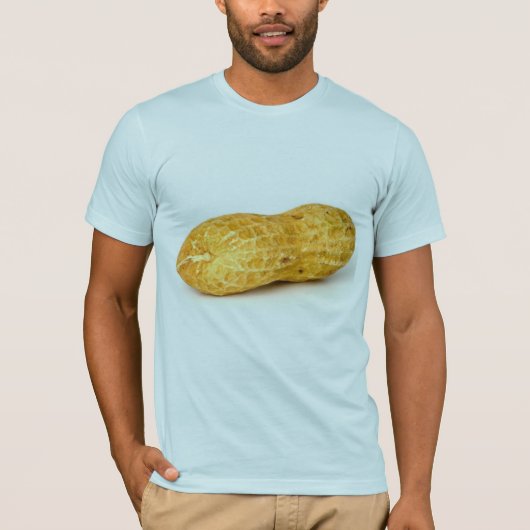 T-shirt Arachide simple sur l'arrière - plan blanc (Devant)