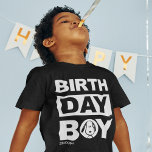 T-shirt Arachides personnalisées | Snoopy Birthday Boy<br><div class="desc">Célébrez votre anniversaire avec cette super mignonne chemise Birthday Boy avec Snoopy!</div>
