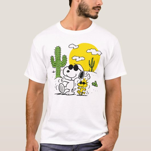 T-shirt Arachides Snoopy été & Bois (Devant)