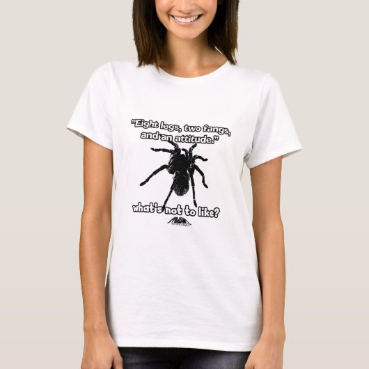 T-shirt Arachnophobia - conception #16 d'art de tarentule (Devant)