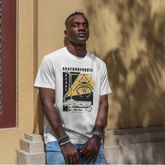 T-shirt Arachnophobie déplaisante