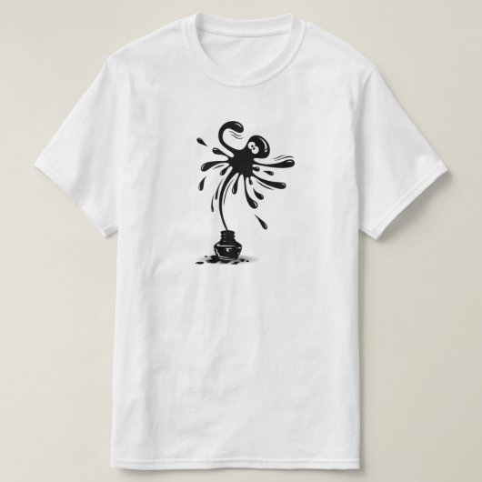 T-shirt araignée à encre (Design devant)